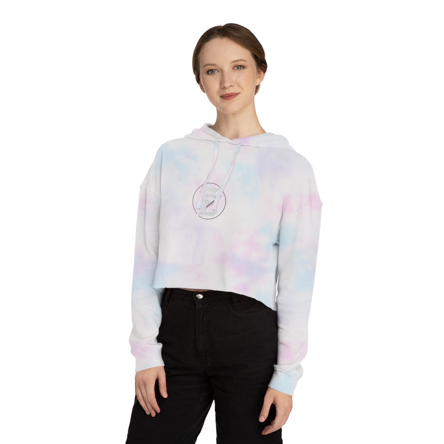 Static & Steel Women's Cropped Hoodie – Casual Streetwear Layer for Gym, Chill, and Everyday Style