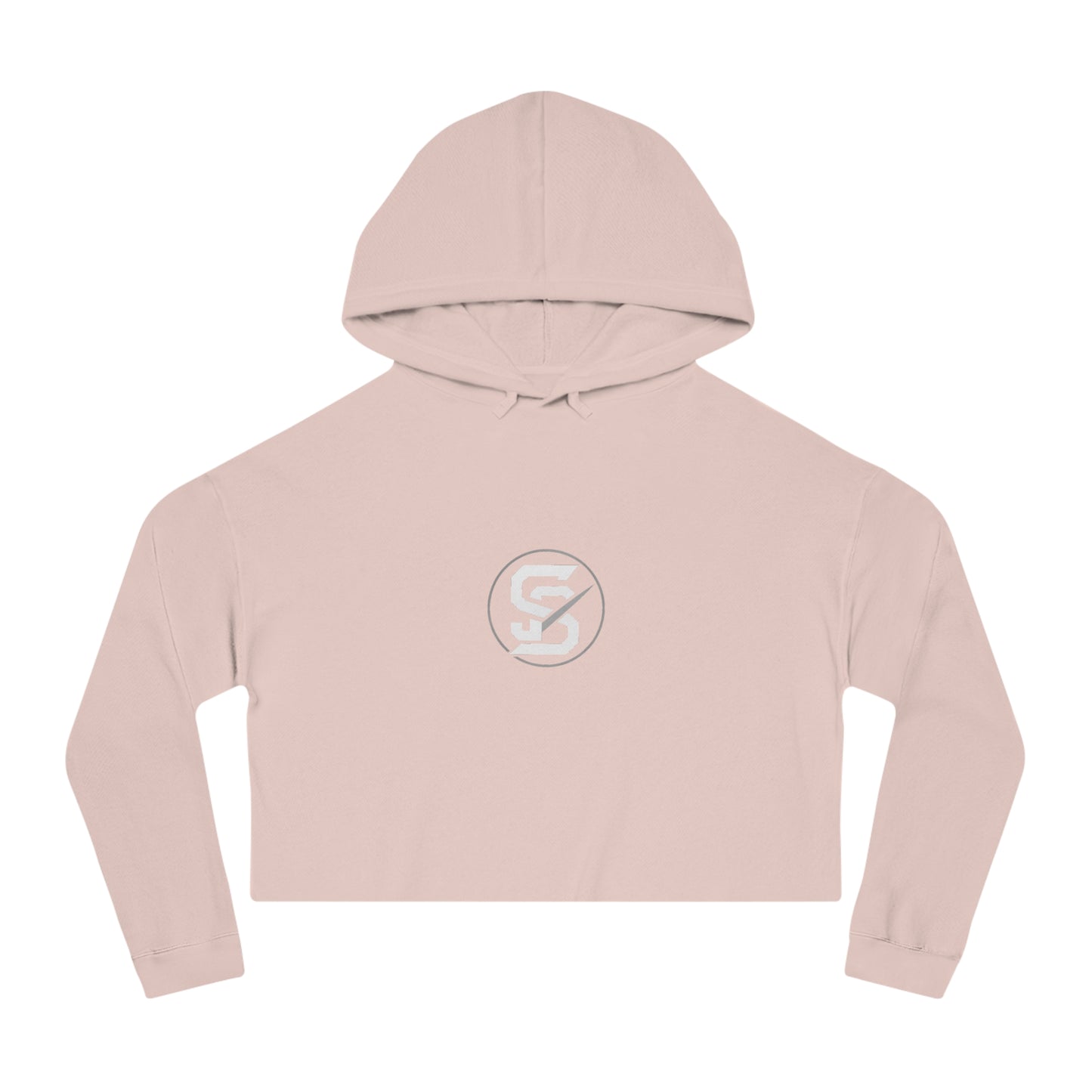 Static & Steel Women's Cropped Hoodie – Casual Streetwear Layer for Gym, Chill, and Everyday Style
