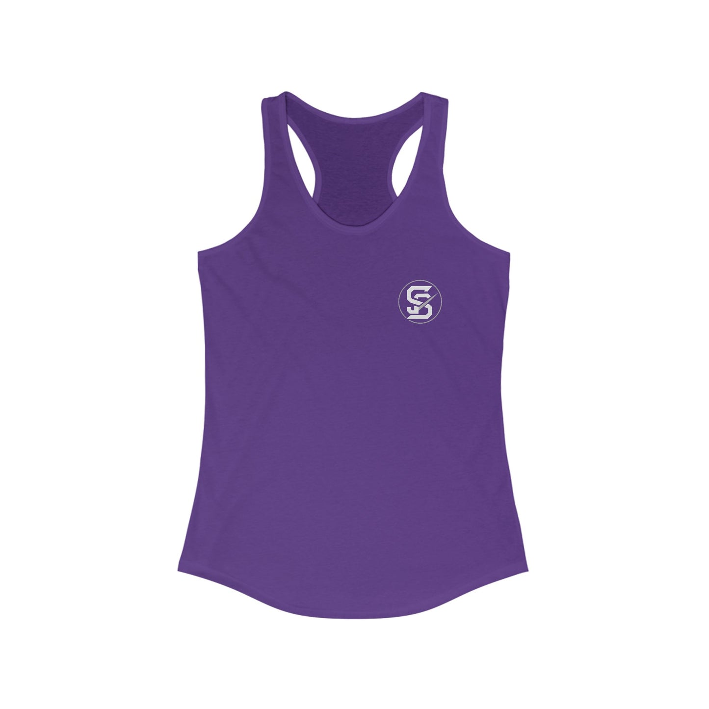 Static & Steel Women's Racerback Tank – Lightweight, Athletic Fit for Gym, Training, and Everyday Comfort