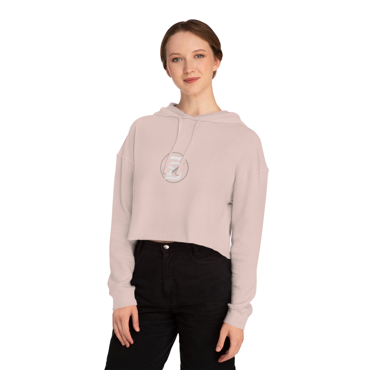 Static & Steel Women's Cropped Hoodie – Casual Streetwear Layer for Gym, Chill, and Everyday Style