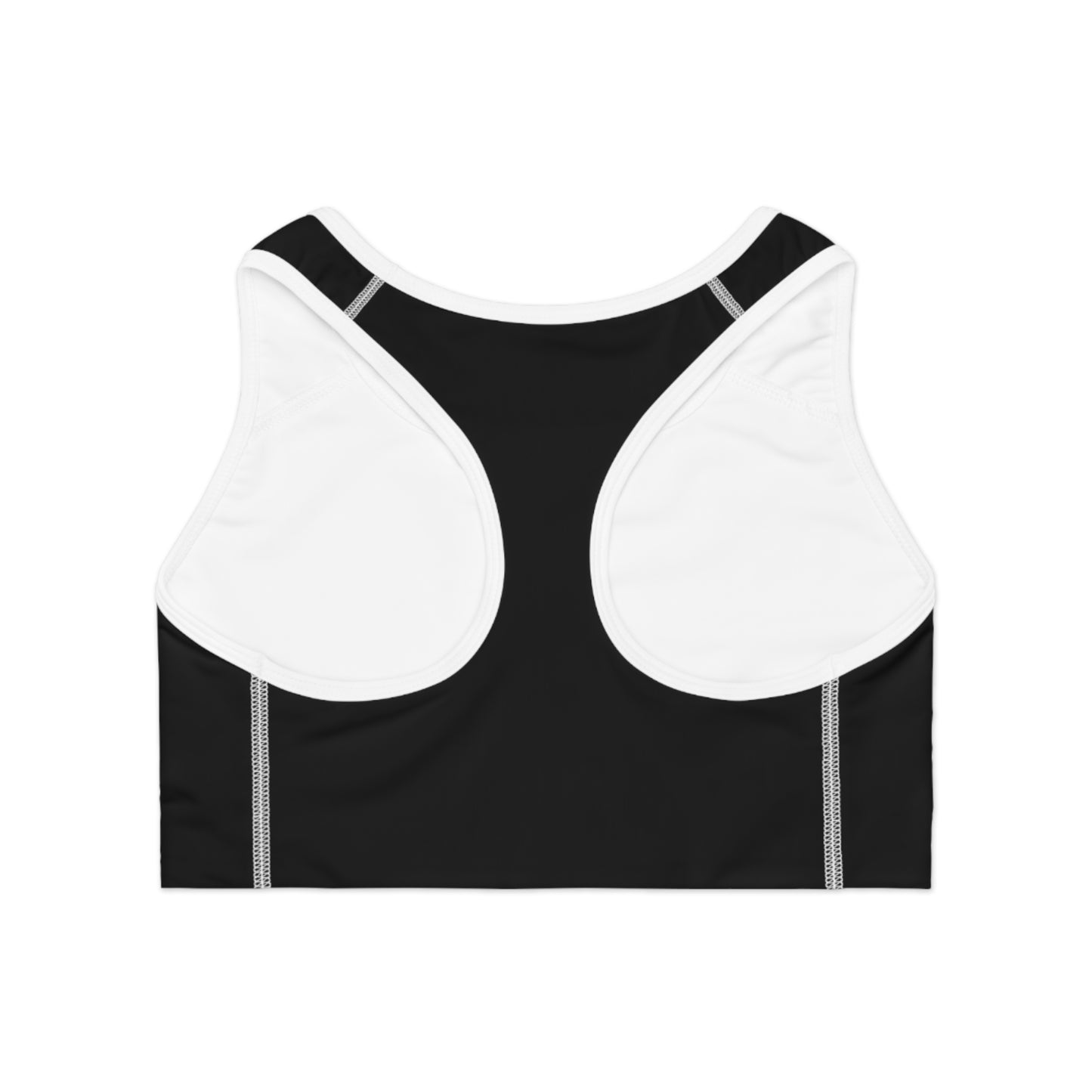 Static & Steel Performance Sports Bra – Sleek, Supportive Fit for Training, Yoga & Everyday Movement