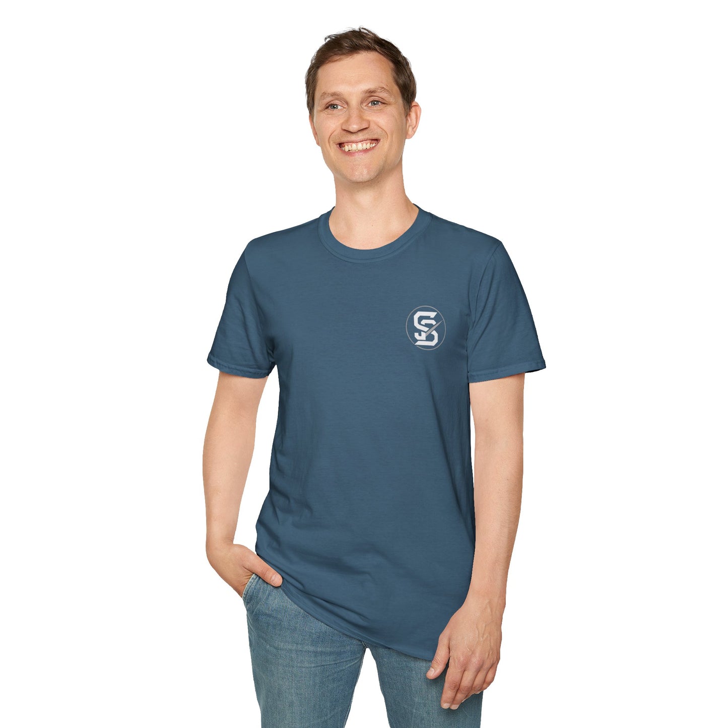 Static & Steel Logo Tee – Clean Aesthetic, Everyday Comfort, Unisex Fit