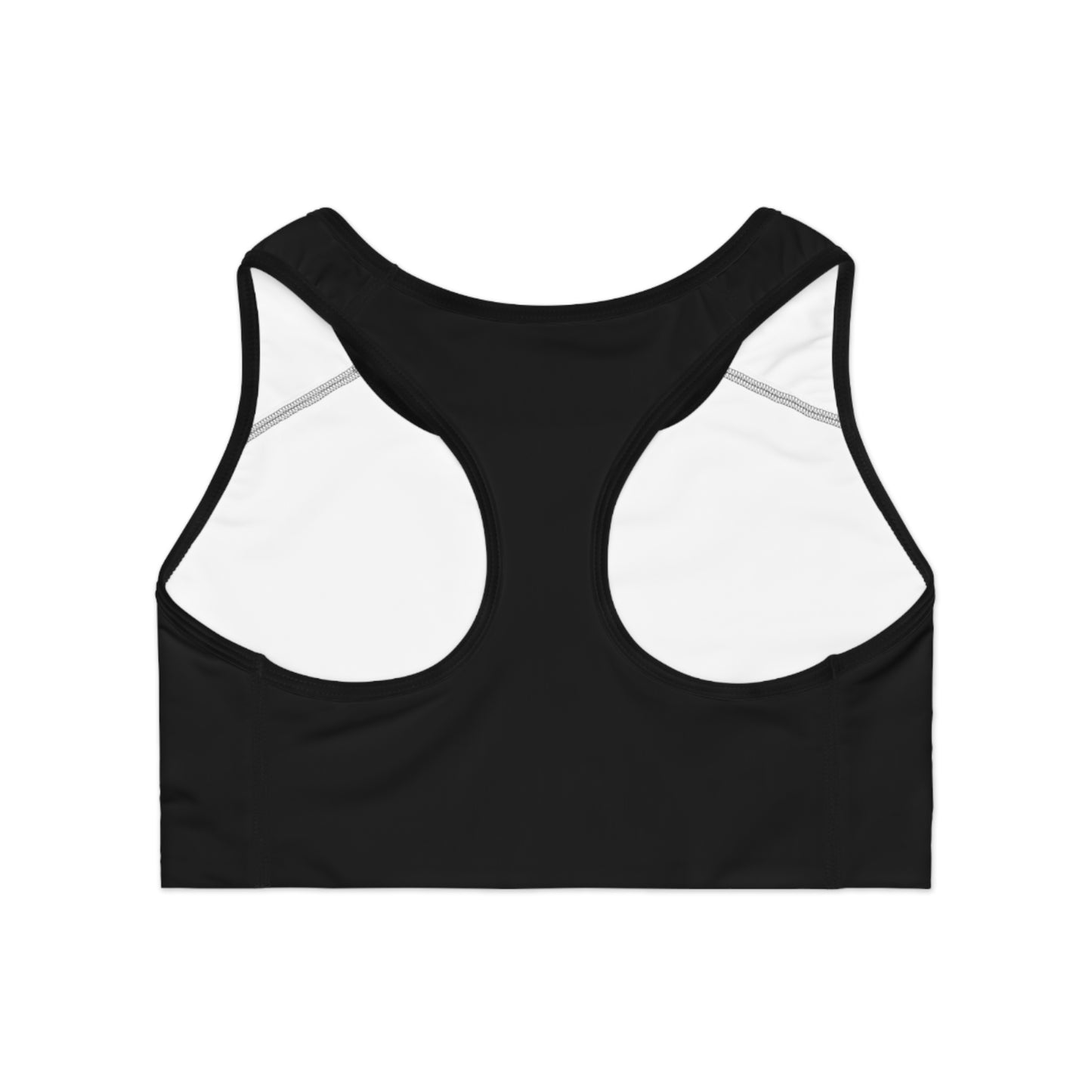 Static & Steel Performance Sports Bra – Sleek, Supportive Fit for Training, Yoga & Everyday Movement