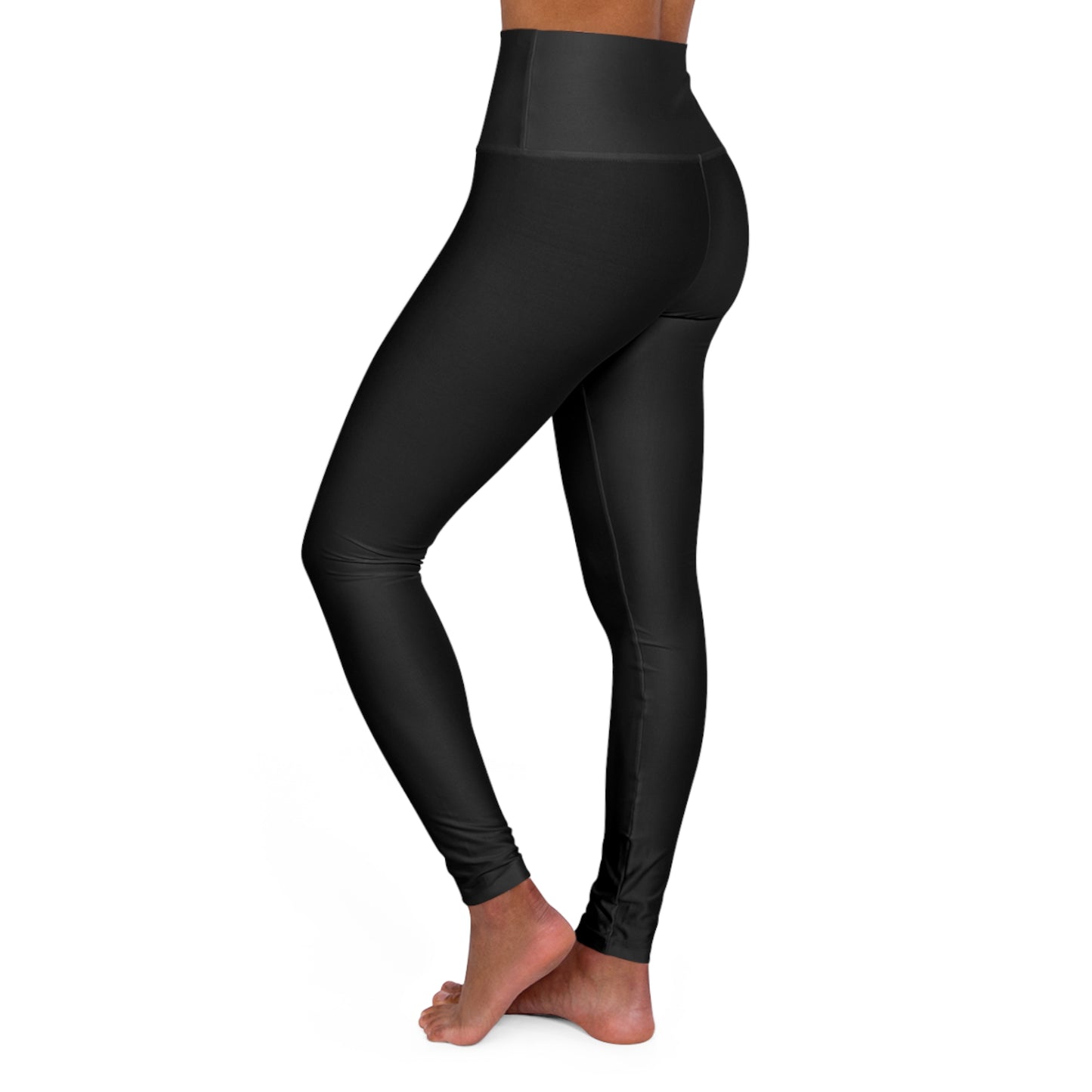 Static & Steel High-Waisted Yoga Leggings – Comfort Fit for Gym, Yoga, and Athleisure