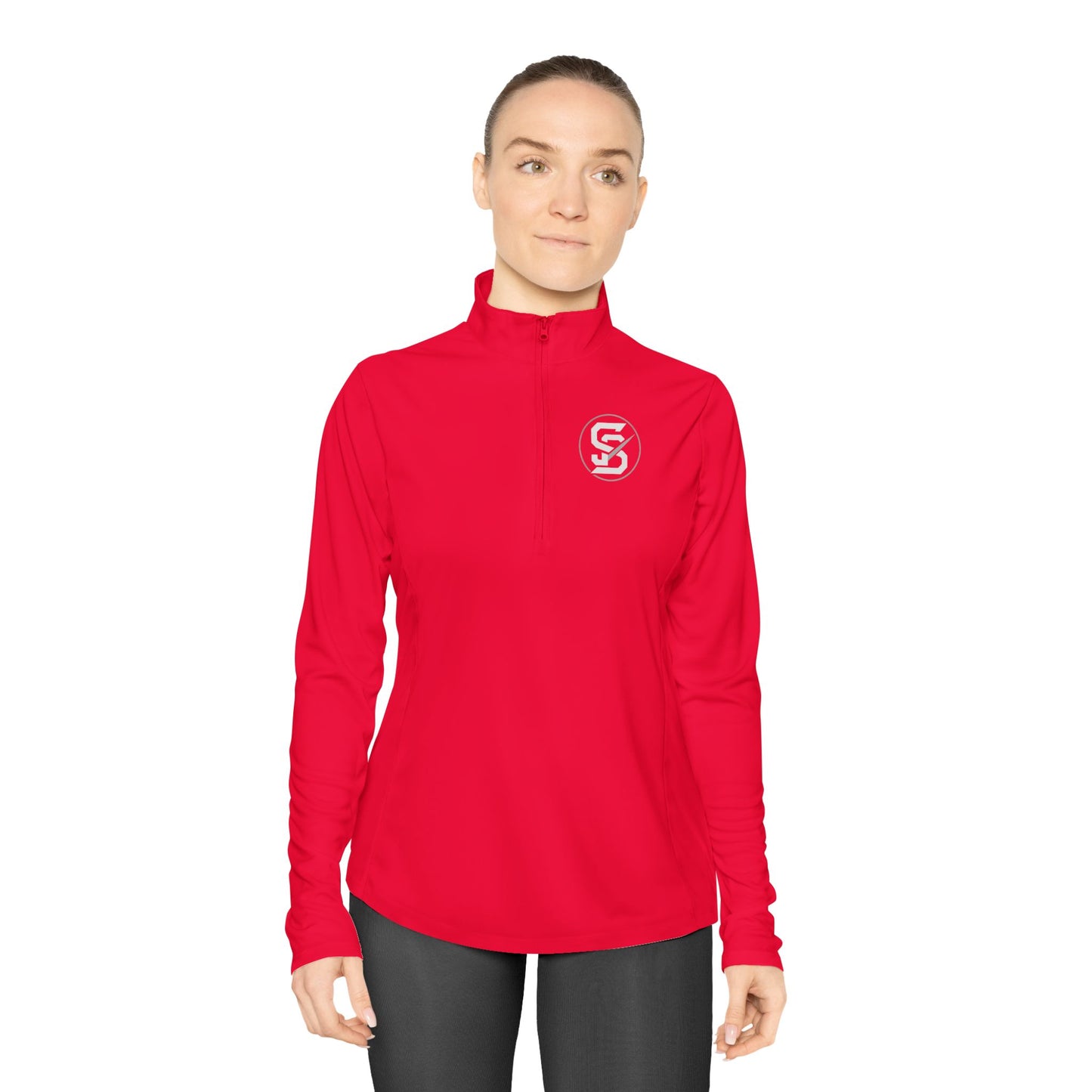 Static & Steel Women's Quarter-Zip Pullover – Cozy Performance Layer for Training, Casual Wear, and Outdoors