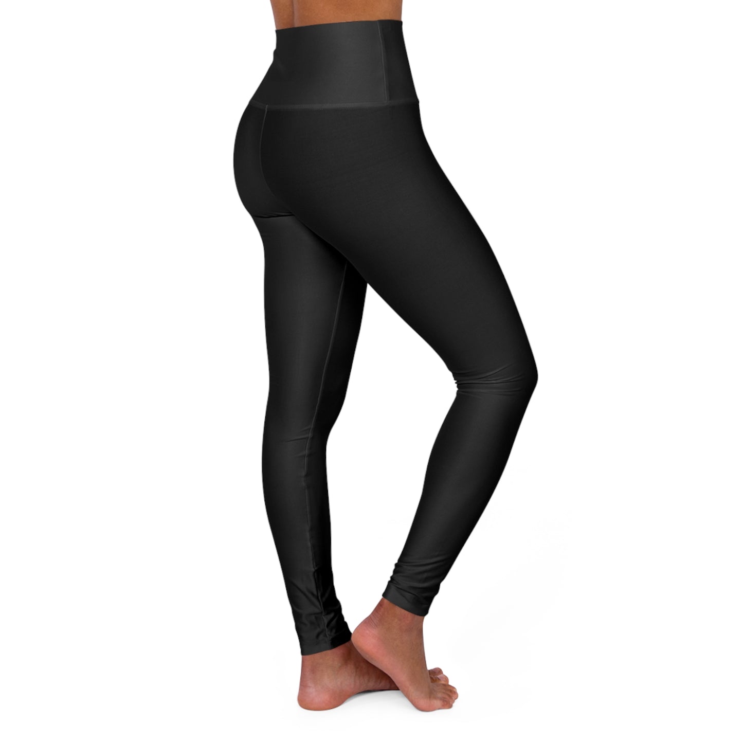 Static & Steel High-Waisted Yoga Leggings – Comfort Fit for Gym, Yoga, and Athleisure