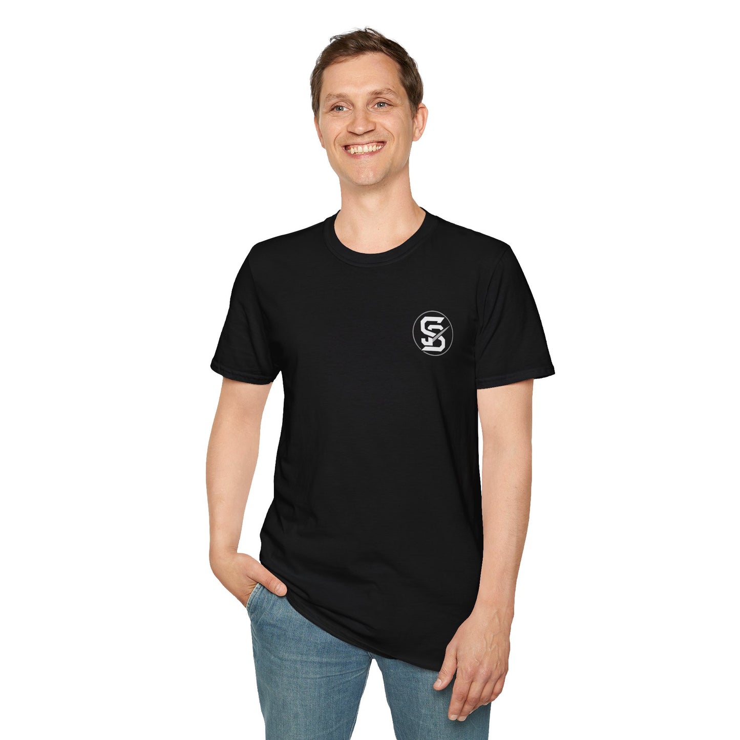 Static & Steel Logo Tee – Clean Aesthetic, Everyday Comfort, Unisex Fit