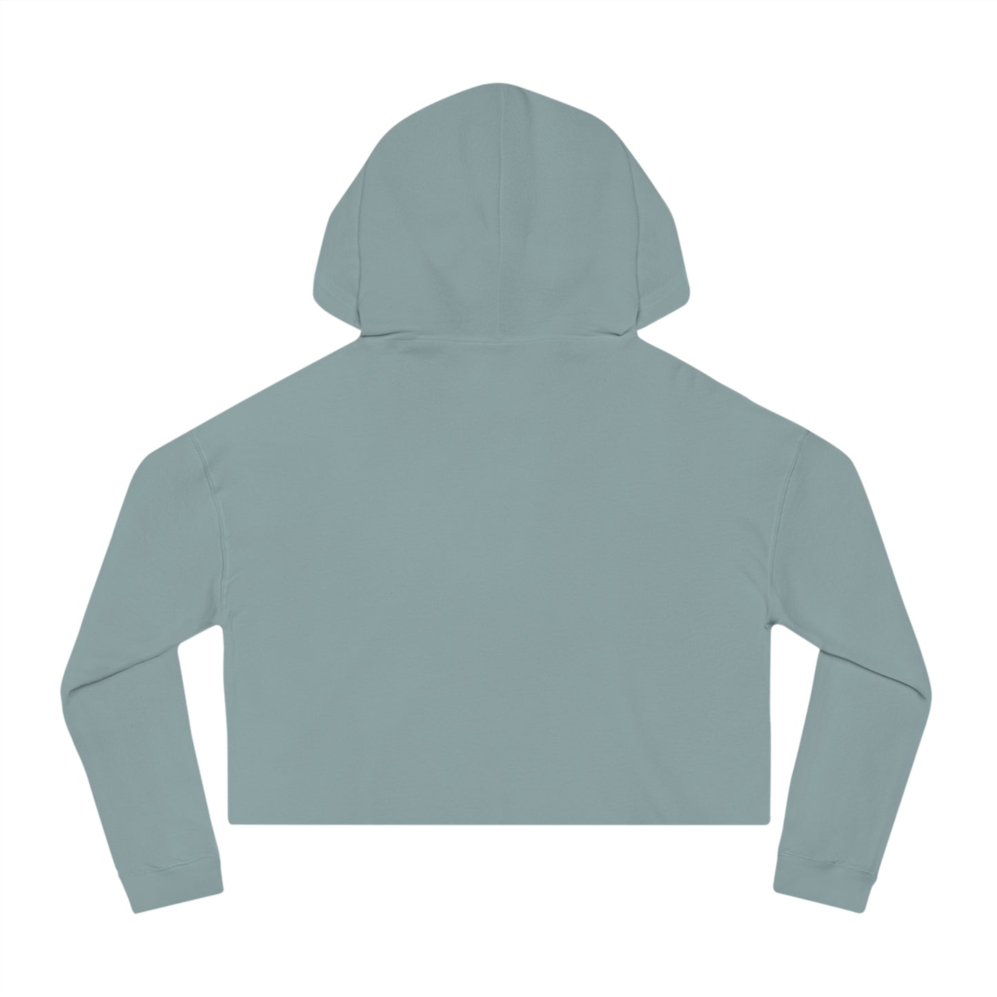 Static & Steel Women's Cropped Hoodie – Casual Streetwear Layer for Gym, Chill, and Everyday Style