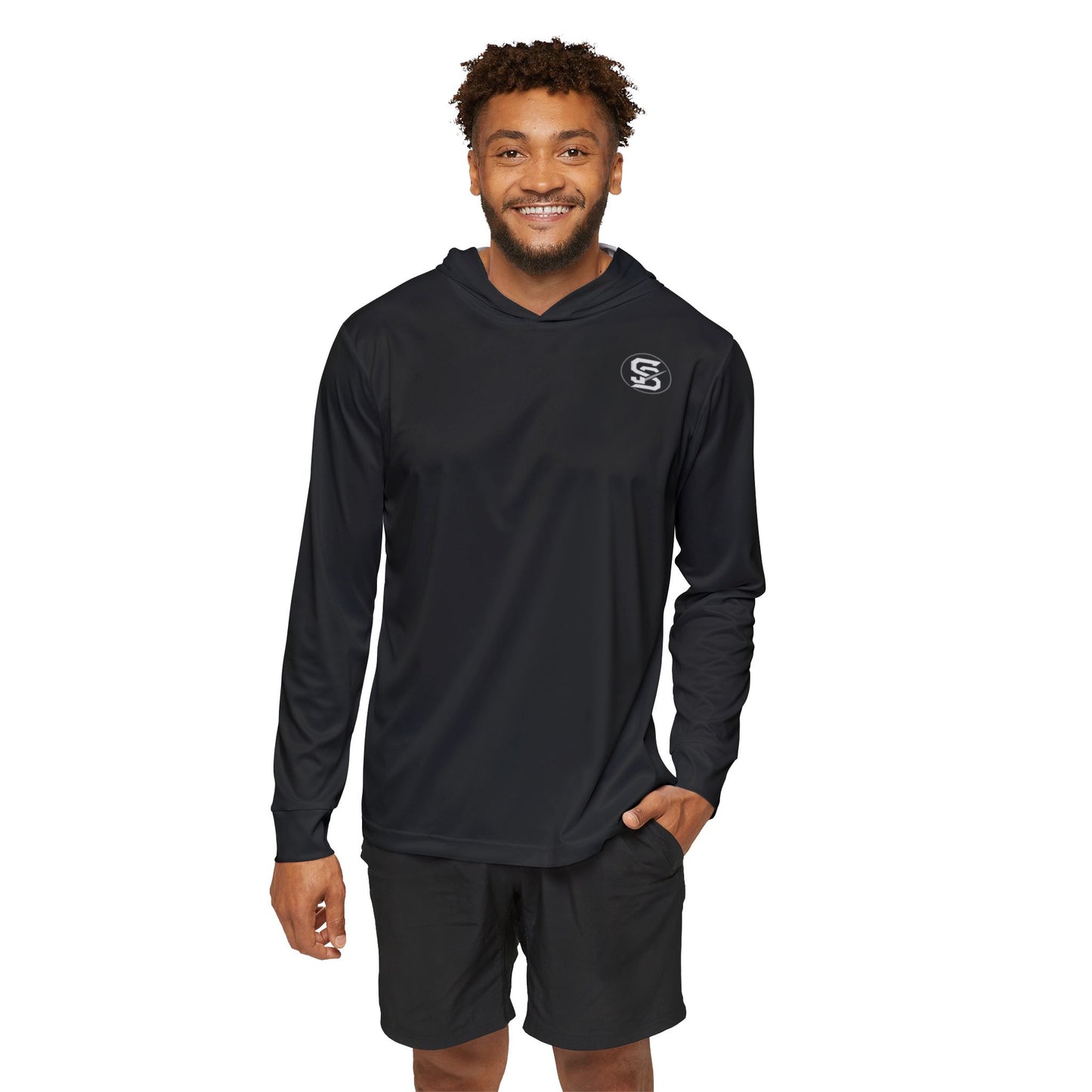 Static & Steel Men’s Warmup Hoodie – Athletic Fit for Training, Gym, and Everyday Wear