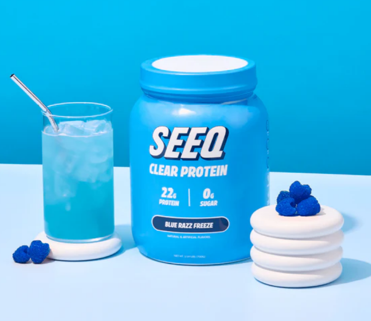 SEEQ Clear Protein – Blue Razz Freeze