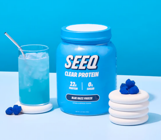 SEEQ Clear Protein – Blue Razz Freeze