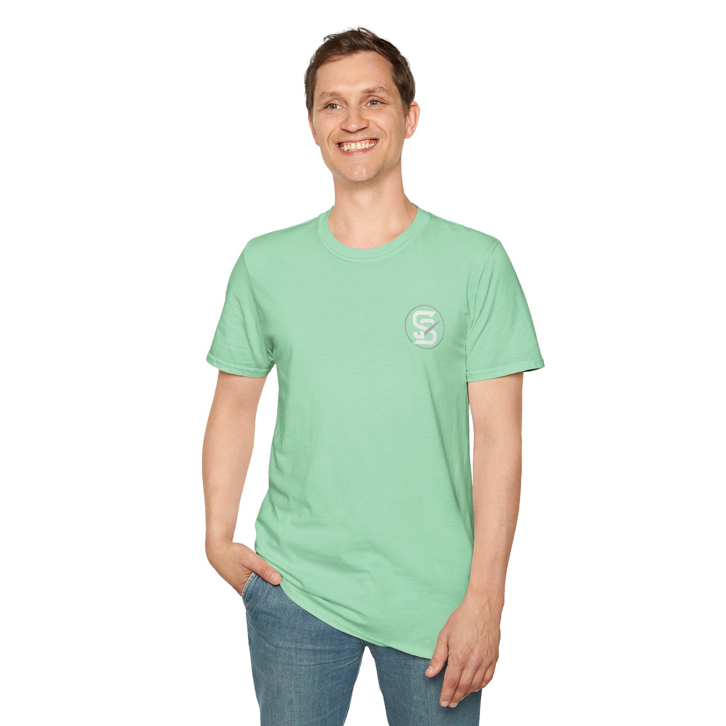 Static & Steel Logo Tee – Clean Aesthetic, Everyday Comfort, Unisex Fit