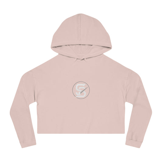 Static & Steel Women's Cropped Hoodie – Casual Streetwear Layer for Gym, Chill, and Everyday Style