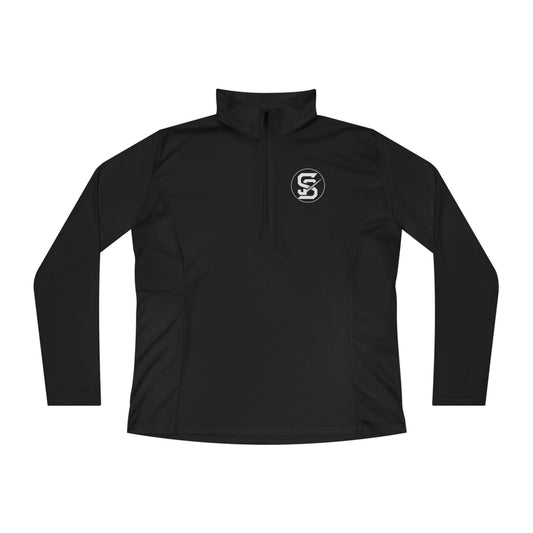 Static & Steel Women's Quarter-Zip Pullover – Cozy Performance Layer for Training, Casual Wear, and Outdoors