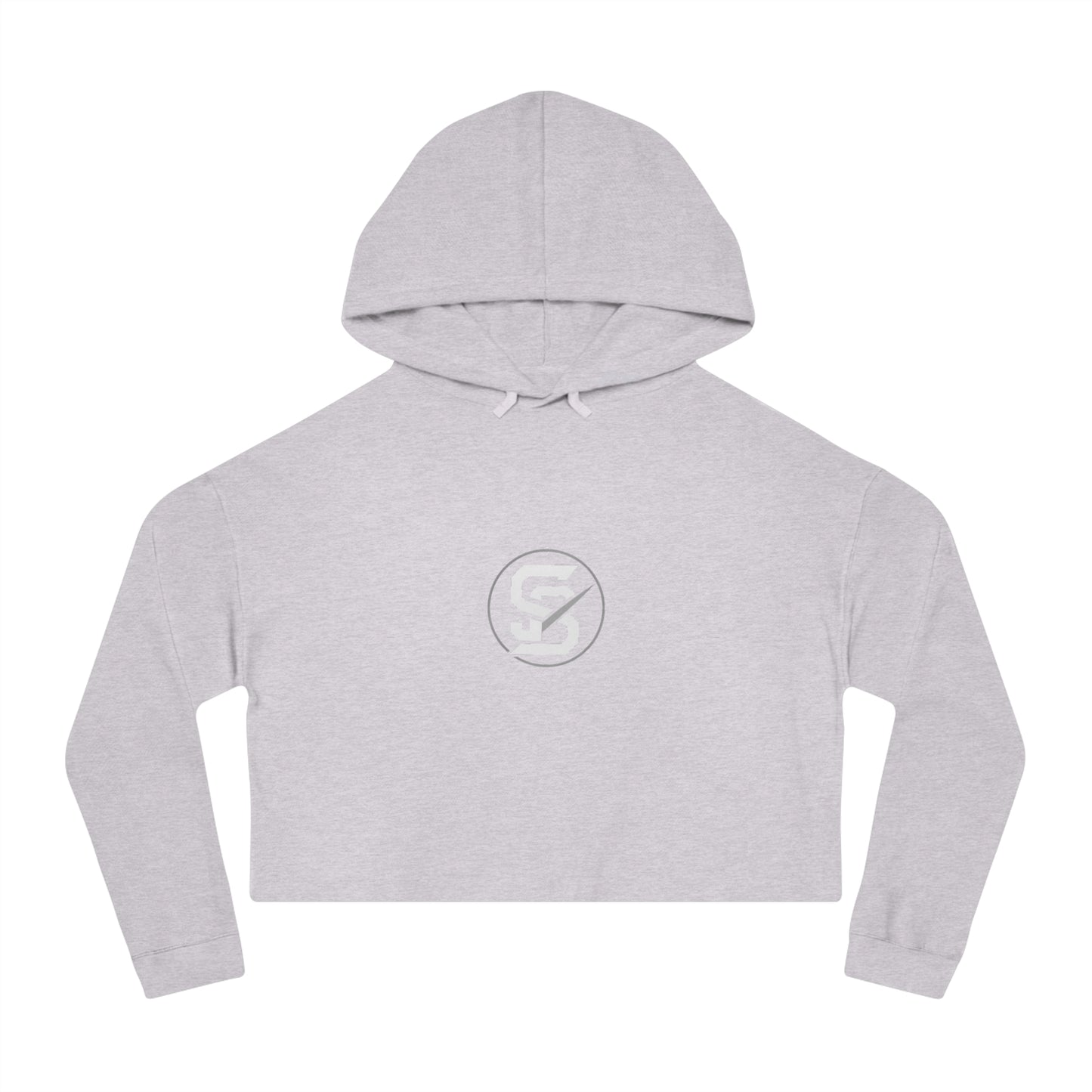 Static & Steel Women's Cropped Hoodie – Casual Streetwear Layer for Gym, Chill, and Everyday Style