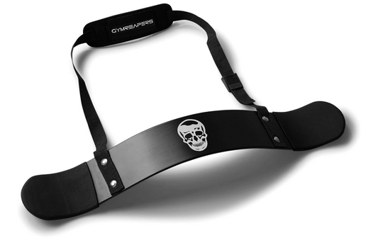 Gymreapers Arm Blaster for Bicep Curls – Adjustable Isolation Strap for Bodybuilding