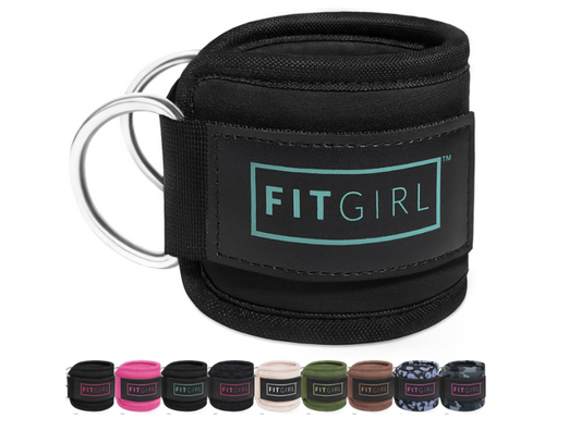 FITGIRL Ankle Strap for Cable Machines – Glute & Leg Workout Attachment for Gym or Home