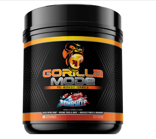 Gorilla Mode Pre-Workout – Bombsicle | Pumps · Focus · Power