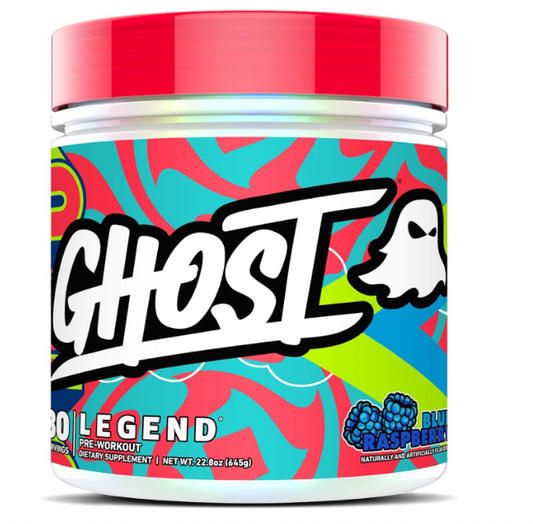 GHOST Legend Pre-Workout – Blue Raspberry | Energy · Focus · Flavor
