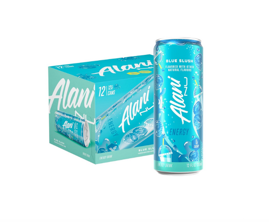 Alani Nu Energy Drink – Blue Slush | Light · Clean · Energy