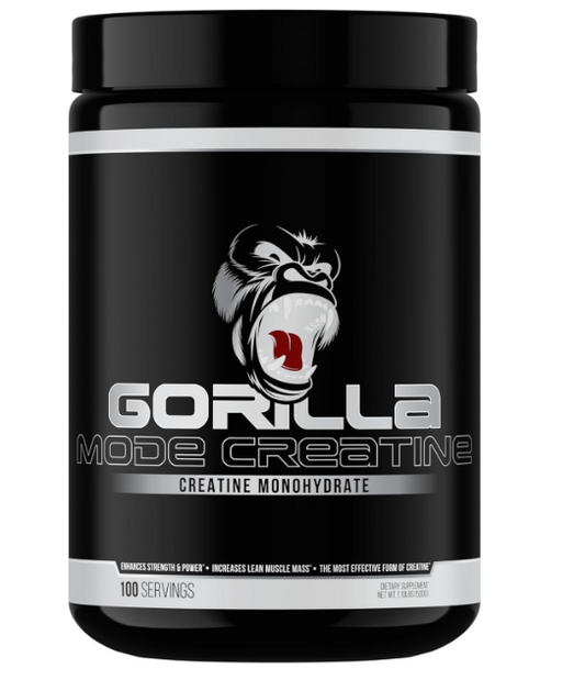 Gorilla Mind Creatine Monohydrate – Micronized | Strength · Size · Power